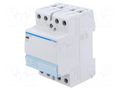 Contactor: 4-pole installation; 40A; 24VAC; NO x4; ESD; -10÷50°C HAGER ESD440