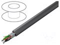Wire; Alpha Essential C&C; 12x2x22AWG; shielded,Al-PET foil; PVC ALPHA WIRE 2219/12C-SL005