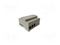 Enclosure: for computer; grey; 101mm; for DIN rail mounting ELBAG MR6/HD/GR-P5
