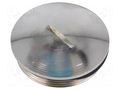 Stopper; M40; 1.5; brass; Plating: nickel; Thread: metric ILME ILME-ASM40B