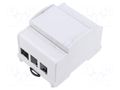 Enclosure: for computer; grey; 69mm; for DIN rail mounting ELBAG MR4/HD/GR-P3