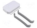 Enclosure: multipurpose; X: 79mm; Y: 126mm; Z: 28mm; WH; ABS; white TAKACHI TKC-WH125-28-N-WL