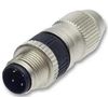CIRCULAR CONNECTOR, PLUG, 4 WAY, CABLE 21 03 111 1405