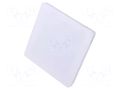 Wireless thermostat; flush mount; 230VAC; IP20; SUPLA; white ZAMEL GKW-01-WHITE