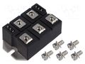 Bridge rectifier: full-controlled; Urmax: 1.2kV; If: 180A; PWS-E SIRECTIFIER S3PFB180G12B-SIR
