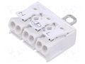 Installation; 24A; 450V; push-in,spring clamp; 0.5÷2.5mm2; ways: 3 ELECTRO TERMINAL SLK3/3/ESCHR/N-E-L