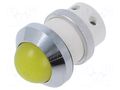Indicator: LED; prominent; yellow; 24÷28VDC; 24÷28VAC; Ø22mm; IP67 SIGNAL-CONSTRUCT SMQD22134