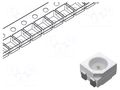 LED; red/warm white; SMD; 3528,PLCC4; 2.1÷2/2.9÷3.4VDC; 120°; 20mA OPTOSUPPLY OSRMD4S2C1A