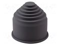 Conduit end cover; elastomer TPE-V; SILVYN® K-EM; black; Size: 10 LAPP LP-65500205