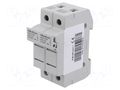 Fuse holder; 10x38mm; for DIN rail mounting; 30A; Poles: 2; 1kVDC QOLTEC 52584