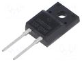 Diode: Schottky rectifying; SiC; THT; 1.7kV; 25A; ITO220AC; 171.1W SMC DIODE SOLUTIONS S5D25170F-SMC