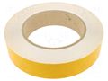 Tape: marking; white; L: 50m; W: 50mm; self-adhesive; PVC FATH FA-0203T05093