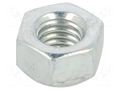Nut; hexagonal; M6; 1; steel; Plating: zinc; 10mm; BN 169 BOSSARD B6/BN169