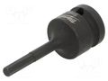 Socket; hex key,socket spanner,impact; Size: HEX 5mm; 1/2" Milwaukee MW-4932478063
