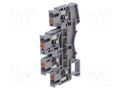 Splice terminal: rail; DSKK; for DIN rail mounting; spring clamp DEGSON ELECTRONICS DSKK2.5-01P-11