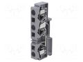 Rail mounted connector WS16-TW-01P-11 DEGSON ELECTRONICS WS16-TW-01P-11