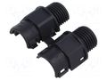 Straight terminal connector; M16; Thread: metric,outside; black LAPP LP-61806680