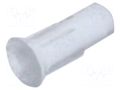 Fiber for LED; Ø1.3mm; L: 2.5mm; round; Front: flat; straight; PLPC1 BIVAR PLPC1-100