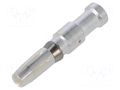 Contact; male; 696; silver plated; 2.5mm2; crimped; for cable BINDER 61-0902-139