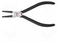 Pliers; for circlip; internal; 10÷25mm; Pliers len: 145mm; angular NEO TOOLS NEO-01-092