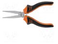 Pliers; straight,half-rounded nose,universal,elongated; 160mm NEO TOOLS NEO-01-252