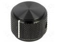 Accessories: knob; Body: black TE Connectivity 7-1437621-5