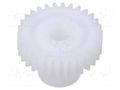 Spur gear; whell width: 6mm; Ø: 22.4mm; Number of teeth: 30 IGUS 270GMST07003000060