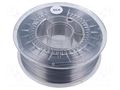 Filament: SILK; Ø: 1.75mm; silver; 225÷245°C; 1kg DEVIL DESIGN DEV-SILK-1.75-SR