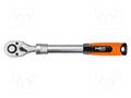 Rattle; telescopic; 150÷200mm; Teeth: 72; 1/4" NEO TOOLS NEO-08-502