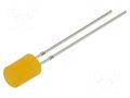 LED; orange; 5mm; 150mcd; 140°; Front: flat; 2.1÷2.6VDC; -30÷85°C OPTOSUPPLY OSO5JA5GE4B