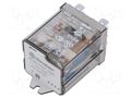 Relay: electromagnetic power; DPDT; Ucoil: 24VDC; Icoil: 54mA; 445Ω FINDER 62.82.9.024.4000