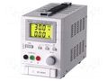 Power supply: laboratory; single-channel,linear; 0÷30VDC; 0÷5A AXIOMET AX-3005DBL