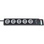 Super-Solid Power Strip 5-way (Extension Lead with 2.5m cable and switch - made of break-proof polycarbonate) 1153380115 4007123602407