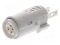 Illuminating unit; 16mm; A16; Illumin: LED; IP40; 5VAC; white; 5VDC OMRON A16-5DW
