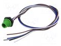 Connector: M12; socket; male; 2A; 60V; PIN: 5; IP67; straight; cables LUTRONIC 1230-05-T16CW10505