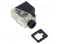 Connector: valve connector; plug; form B; 10mm; female; PIN: 3; 24V MURRELEKTRONIK 7000-29581-000000