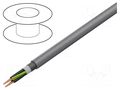 Wire: control cable; ÖLFLEX® CHAIN 809 CY; 3G0.5mm2; grey; Cu LAPP OL-CH809CY-1026752