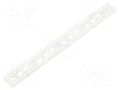 Holder; screw; polyamide,polyamide 6.6; natural; cable ties HELLERMANNTYTON MSMP4-PA66-NA