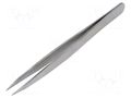 Tweezers; 100mm; for precision works; Blade tip shape: sharp PIERGIACOMI PG-0C10-SA