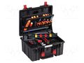 Kit: general purpose; for electricians,for diy; 1kV; with wheels WIHA WIHA.45795