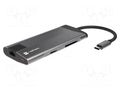 Hub USB; USB 3.0; microSD,microSDHC,microSDXC,SD,SDHC,SDXC; PnP NATEC NMP-1690