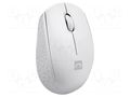 Mouse; white; USB A; wireless,optical; No.of butt: 3; 10m NATEC NMY-2188