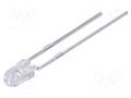 LED; yellow; 3mm; 12÷200mcd; 40°; Front: convex; 2÷2.4VDC; 60mW EVERLIGHT 264-7UYOC/S530-A3
