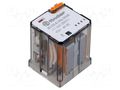 Relay: electromagnetic power; 3PDT; Ucoil: 6VAC; Icoil: 367mA; 4.6Ω FINDER 62.33.8.006.0040