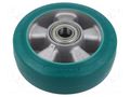 Transport wheel; Ø: 160mm; W: 50mm; hub with ball bearings; 560kg ELESA+GANTER RE.F2-160-RSL