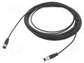 Cable: for sensors/automation; PIN: 4; plug; PUR; 10m HARTING C21320000000024
