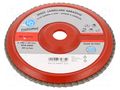 Flap grinding wheels; Ø: 180mm; Øhole: 22mm; Granularity: 120 PG PROFESSIONAL PG-358.35