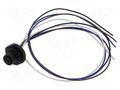 Connector: M12; socket; female; 4A; 250V; PIN: 4; IP67; straight LUTRONIC 1220-04-T20CW10005