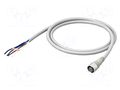 Cable: for sensors/automation; M12; straight OMRON XS5FD421C80F