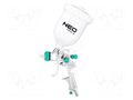 Spray gun; 350l/min; Pneumatic connection: 1/4"; max.4bar; 0.6l NEO TOOLS NEO-14-700